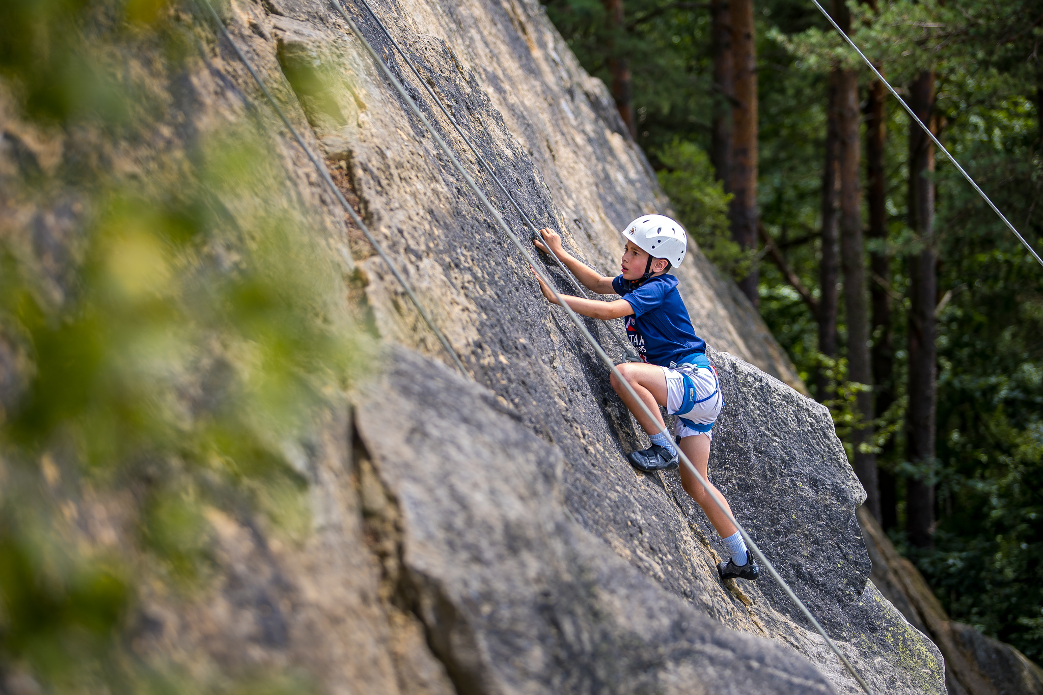 Boulder Slunecni stena Radonovice 17